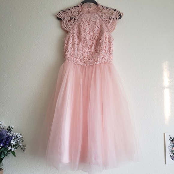 Chị Chị London Pink Tulle Dress - Picture 3 of 7